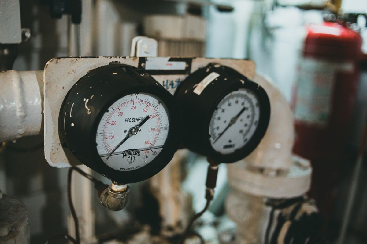 Manometer einer Heizungsanlage – Wartung und Inspektion in Niederösterreich